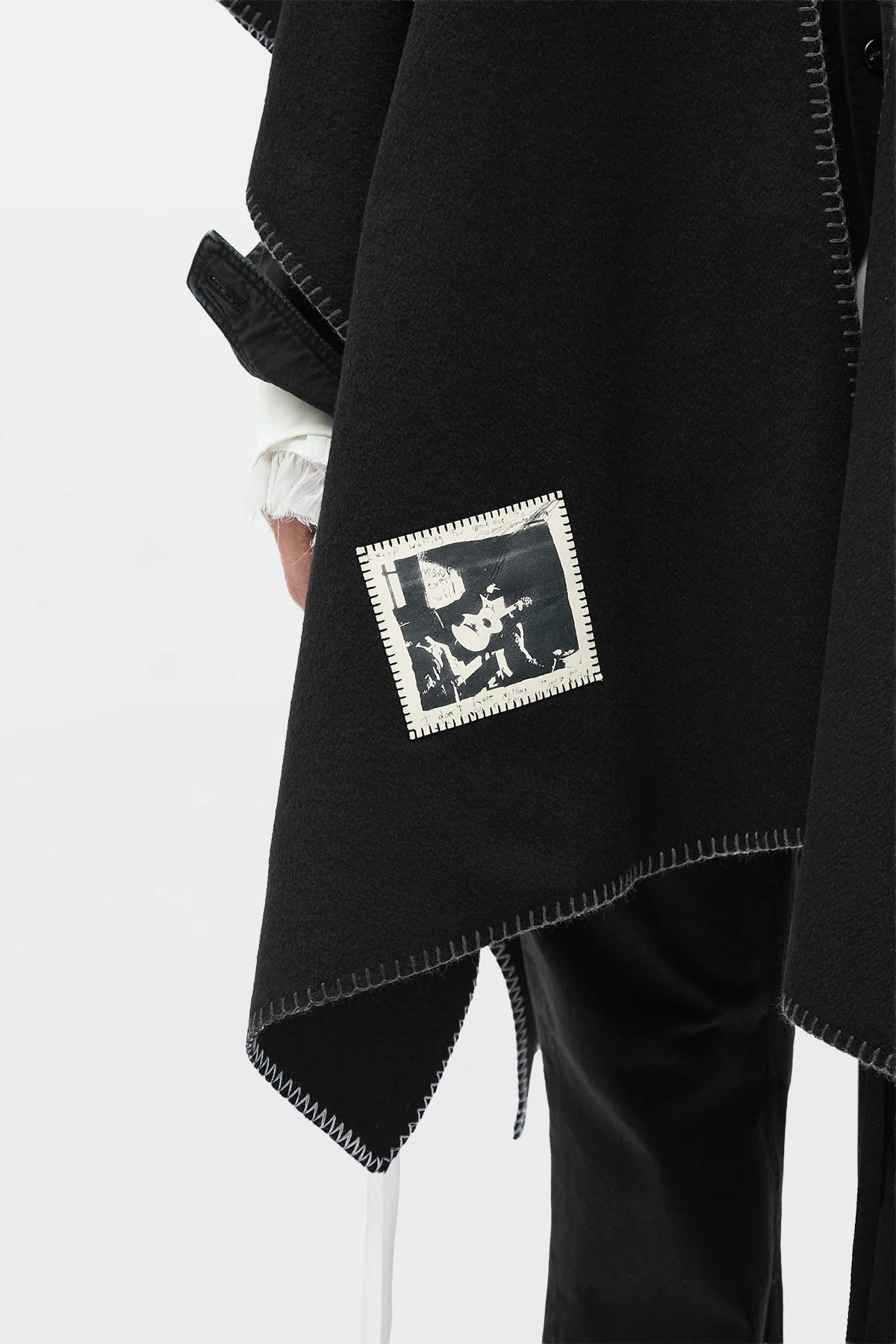 Rectangular Cape with Patch - Image 4