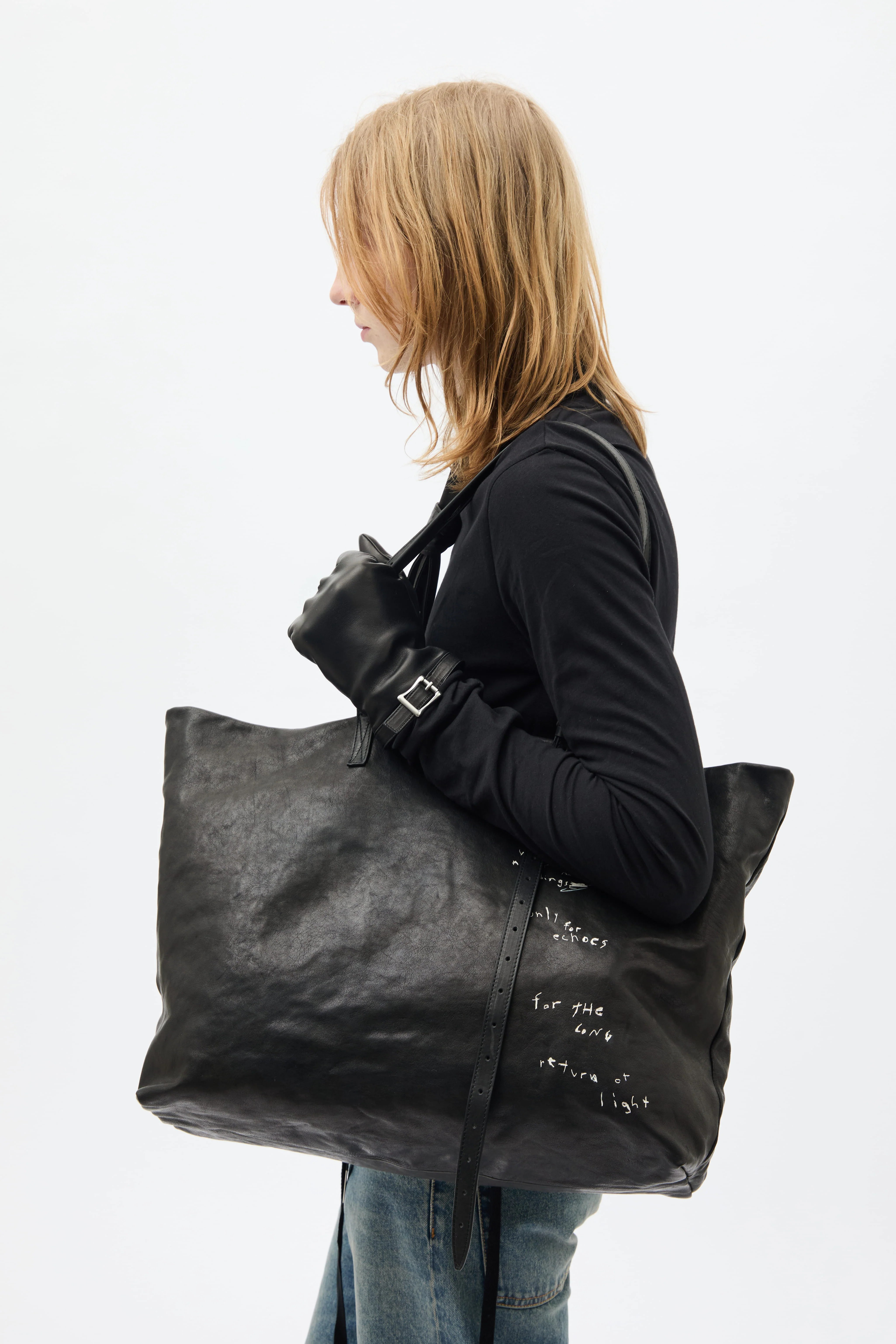 Bes Tote Bag with Print - Image 4