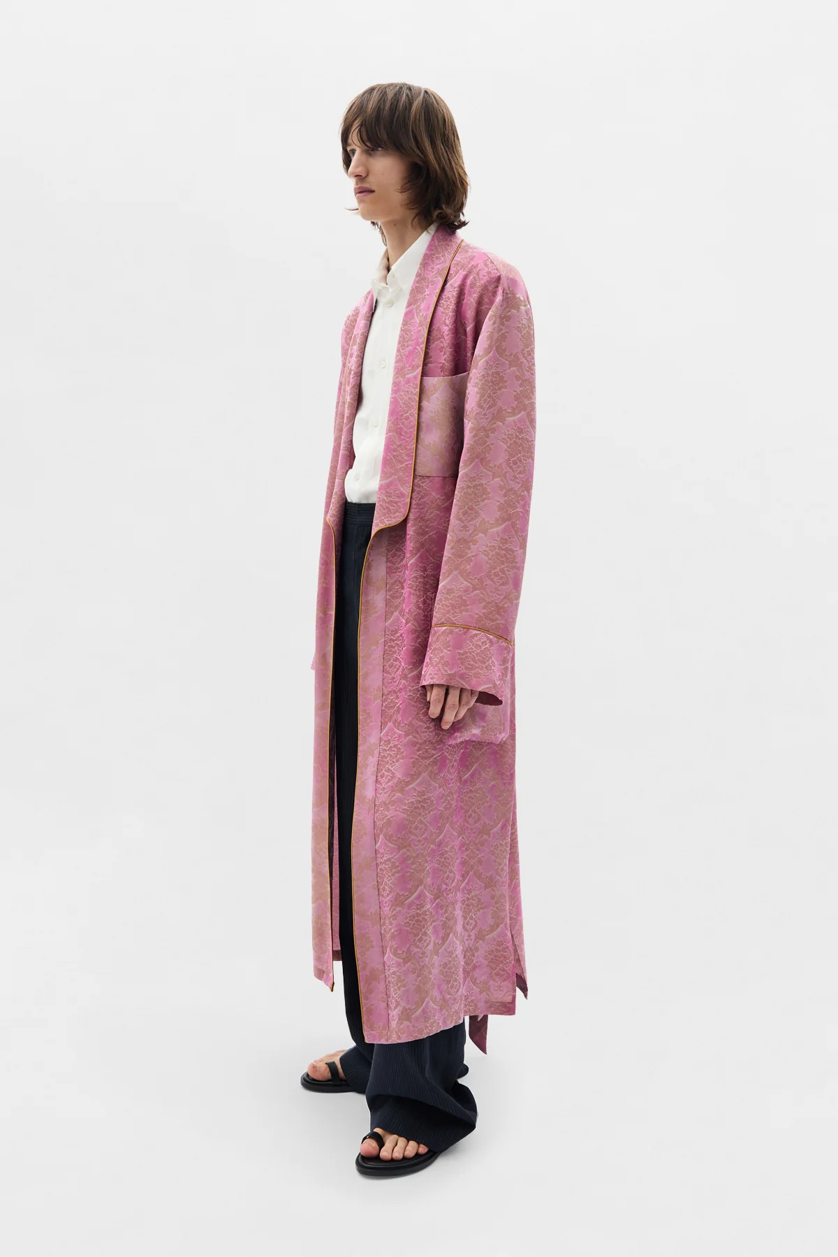 Vorm Fluid Belted Lounge Coat - Image 2