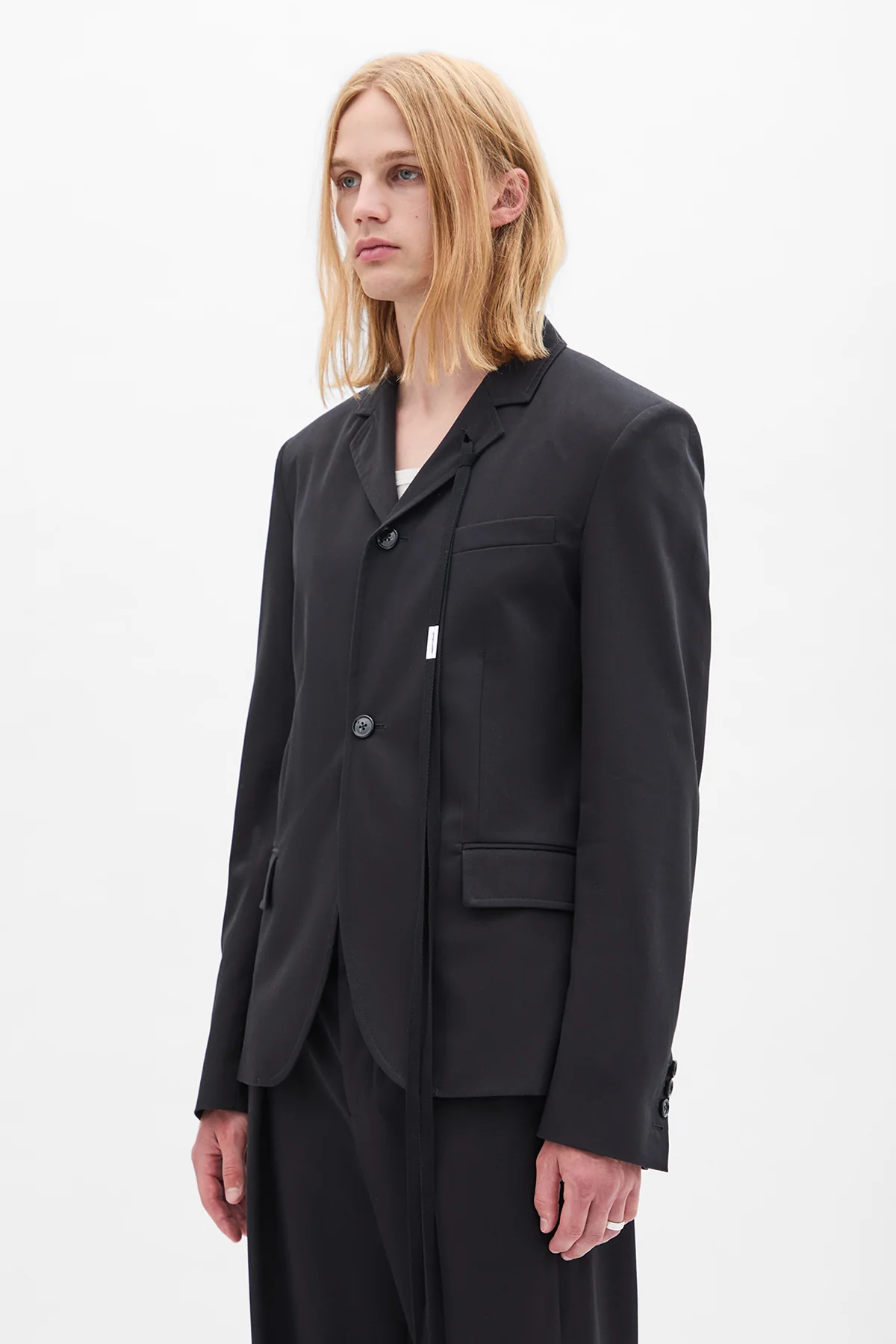 Lucius Slim Fit Deconstructed Jacket - Image 2