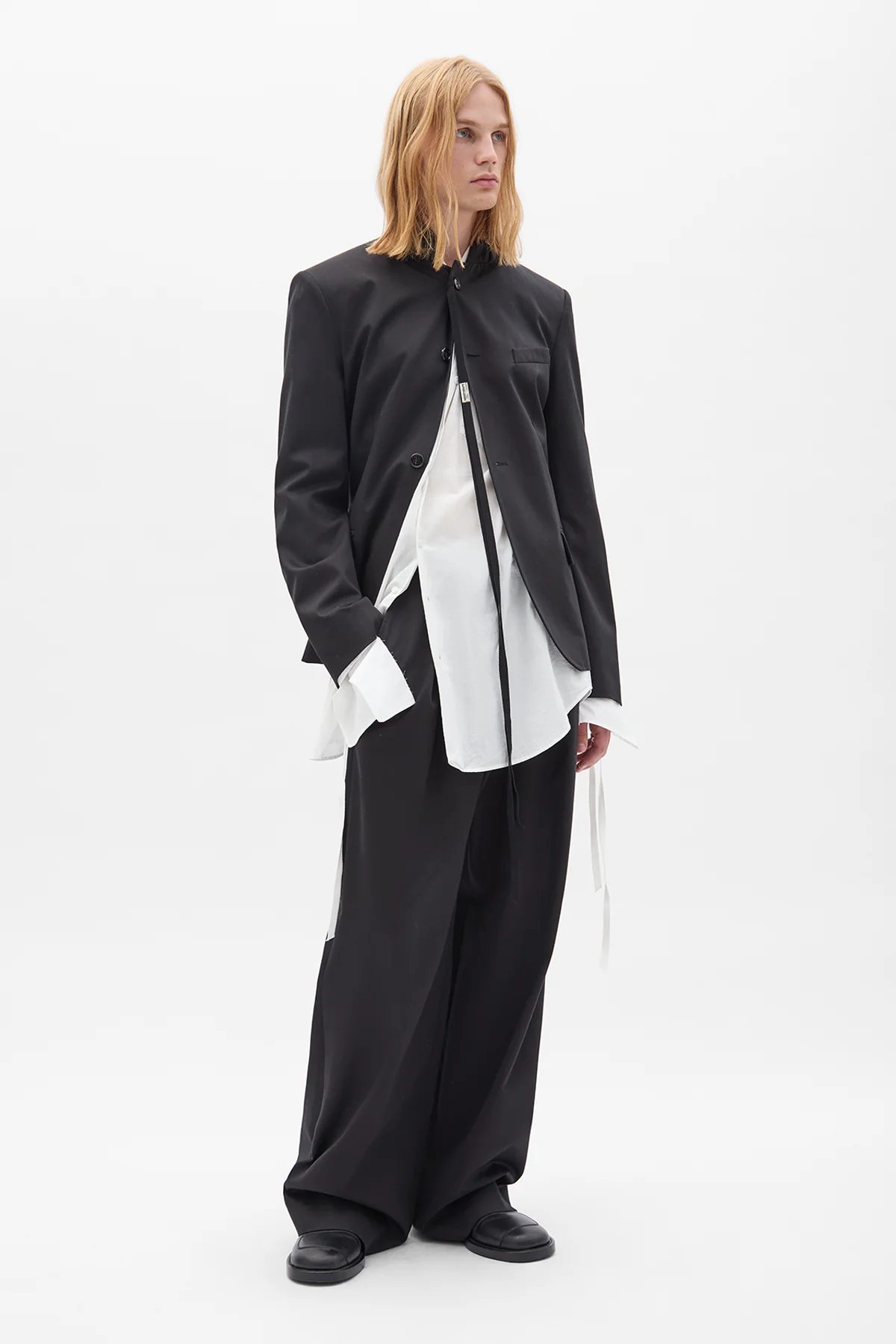 Lucius Slim Fit Deconstructed Jacket - Image 6