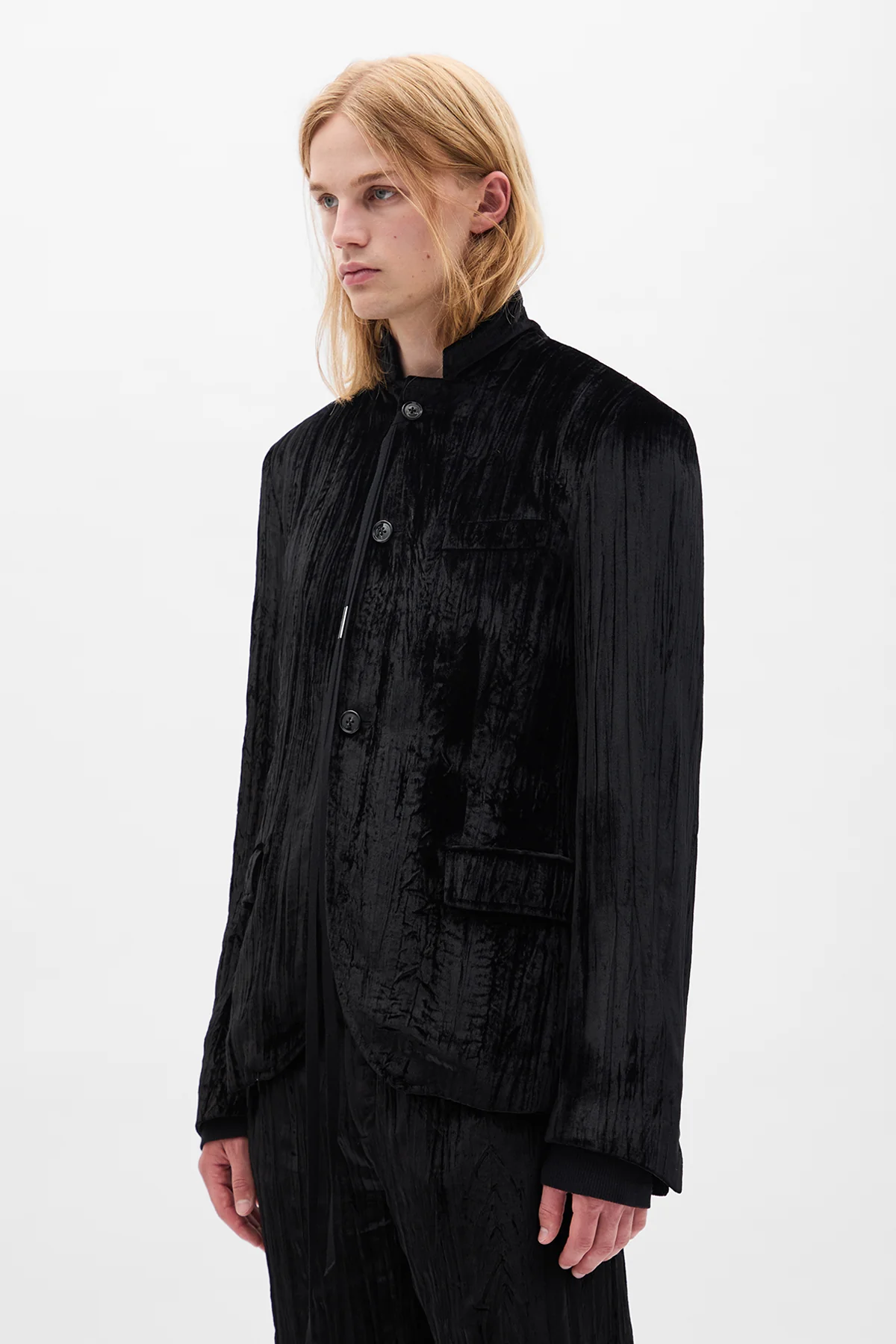 Lucius Slim Fit Deconstructed Jacket - Image 5