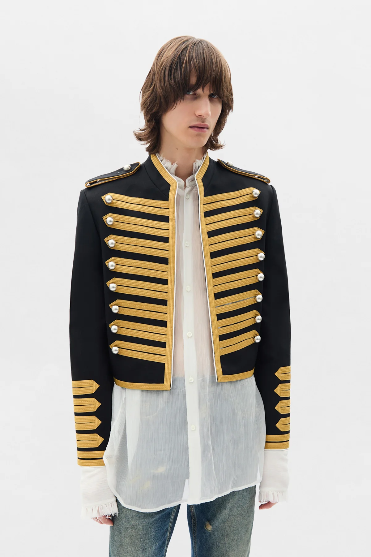 Set Embroidered Marsina Jacket