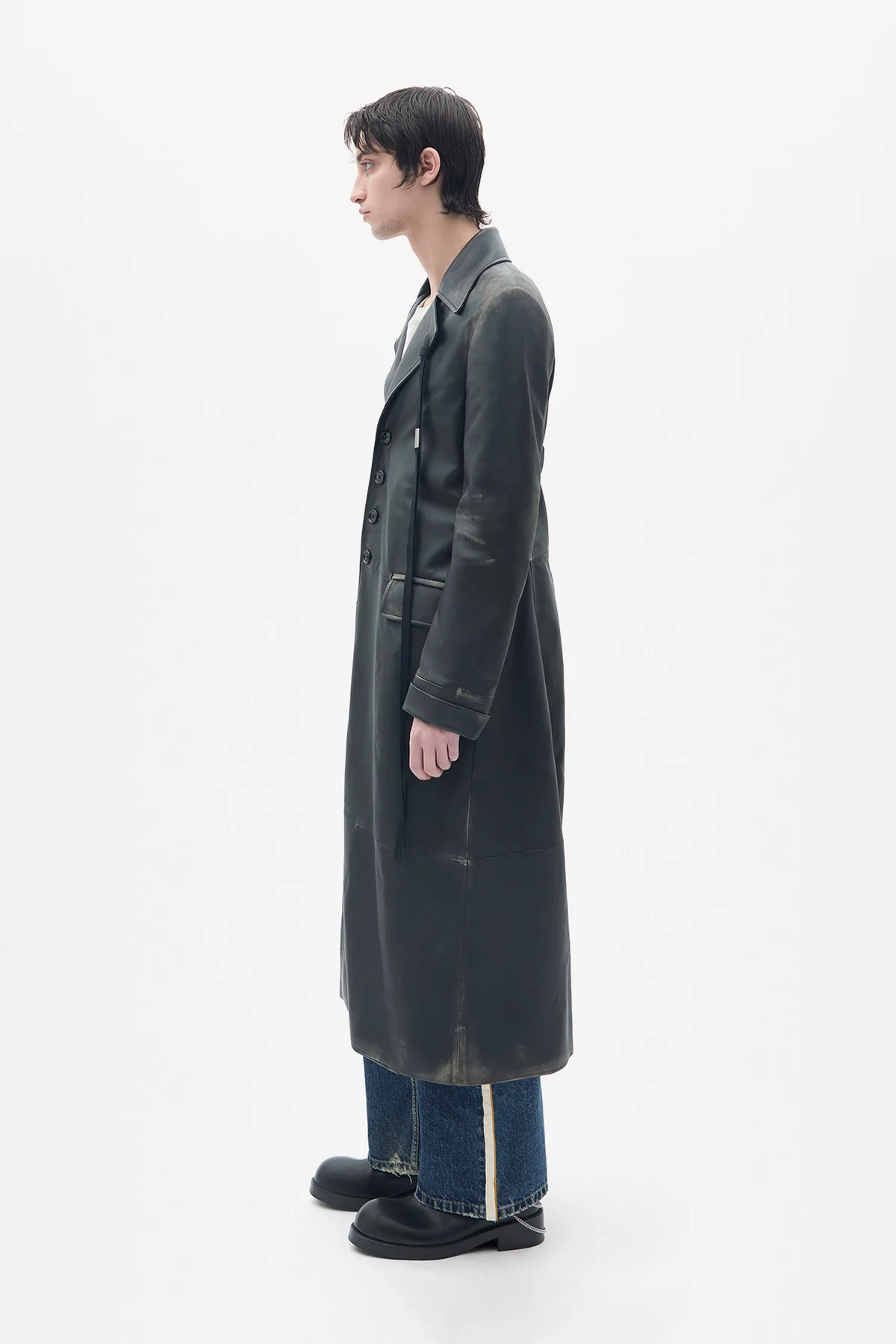 Ailo X-Long Belted Coat - Image 2