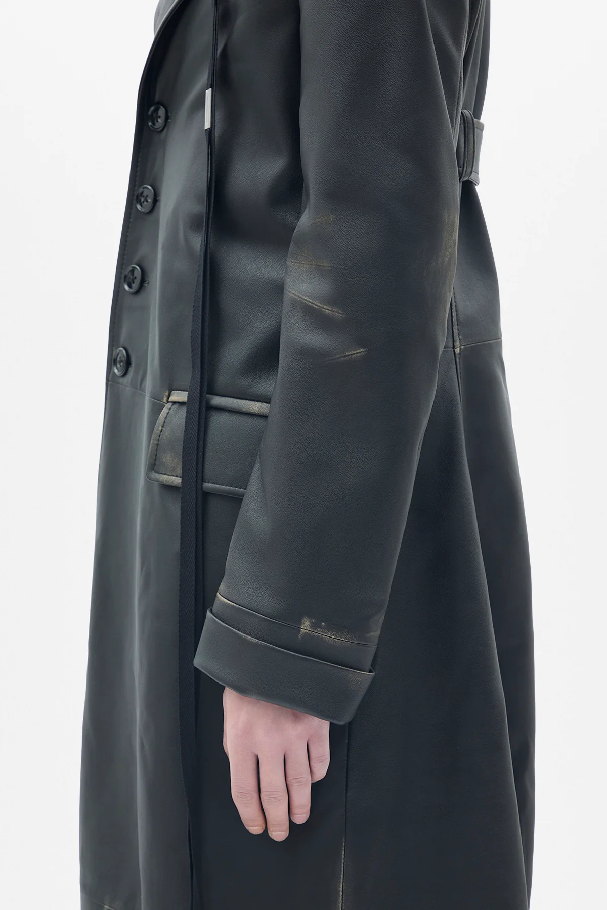 Ailo X-Long Belted Coat - Image 9