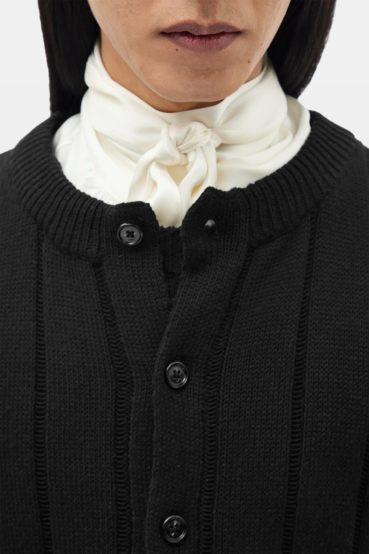 Natel Brushed Rib Cardigan - Image 2