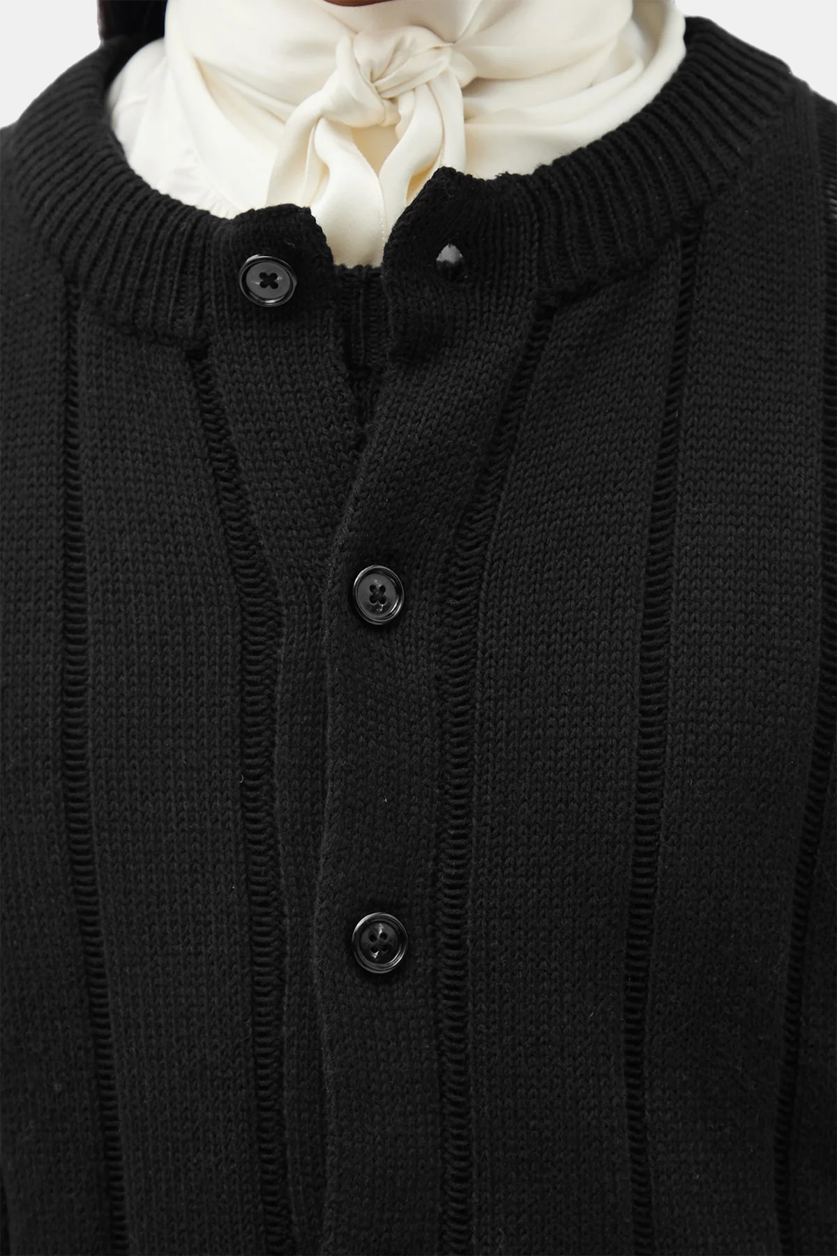 Natel Brushed Rib Cardigan - Image 5