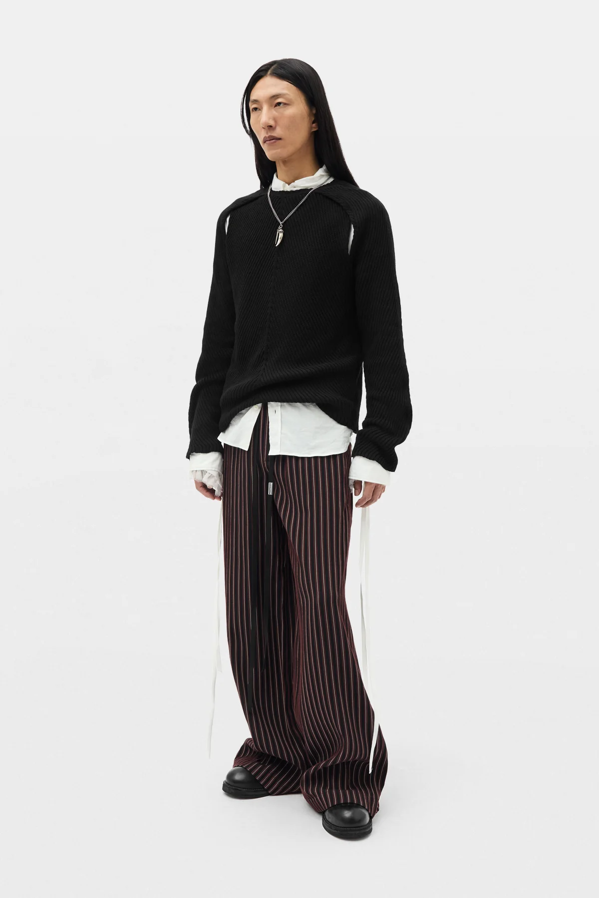 Ferdin Diagonal Rib Comfort Sweater - Image 5