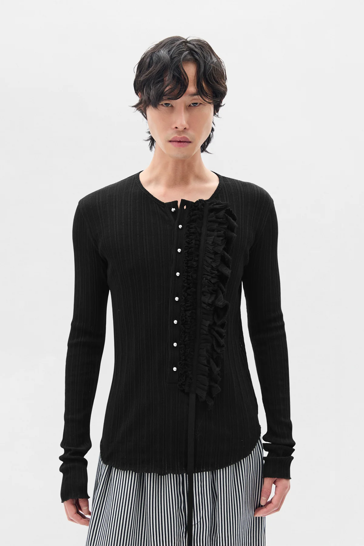 Maris Long Sleeves Serafino Top