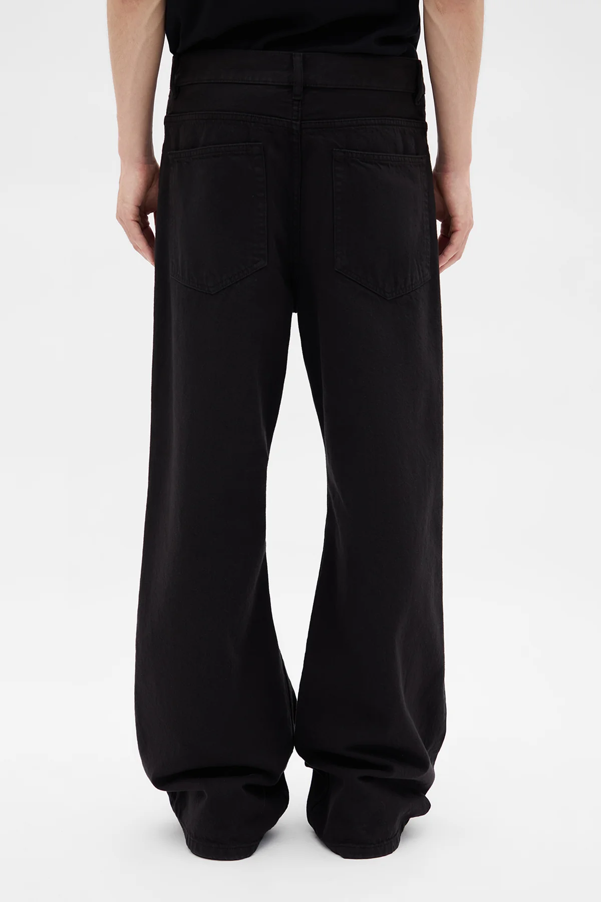 Modest 5 Pockets Relaxed Flared Trousers - Image 3