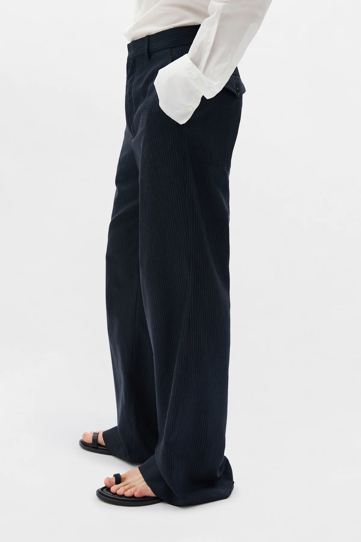 Darius Relaxed Flared Trousers - Image 2