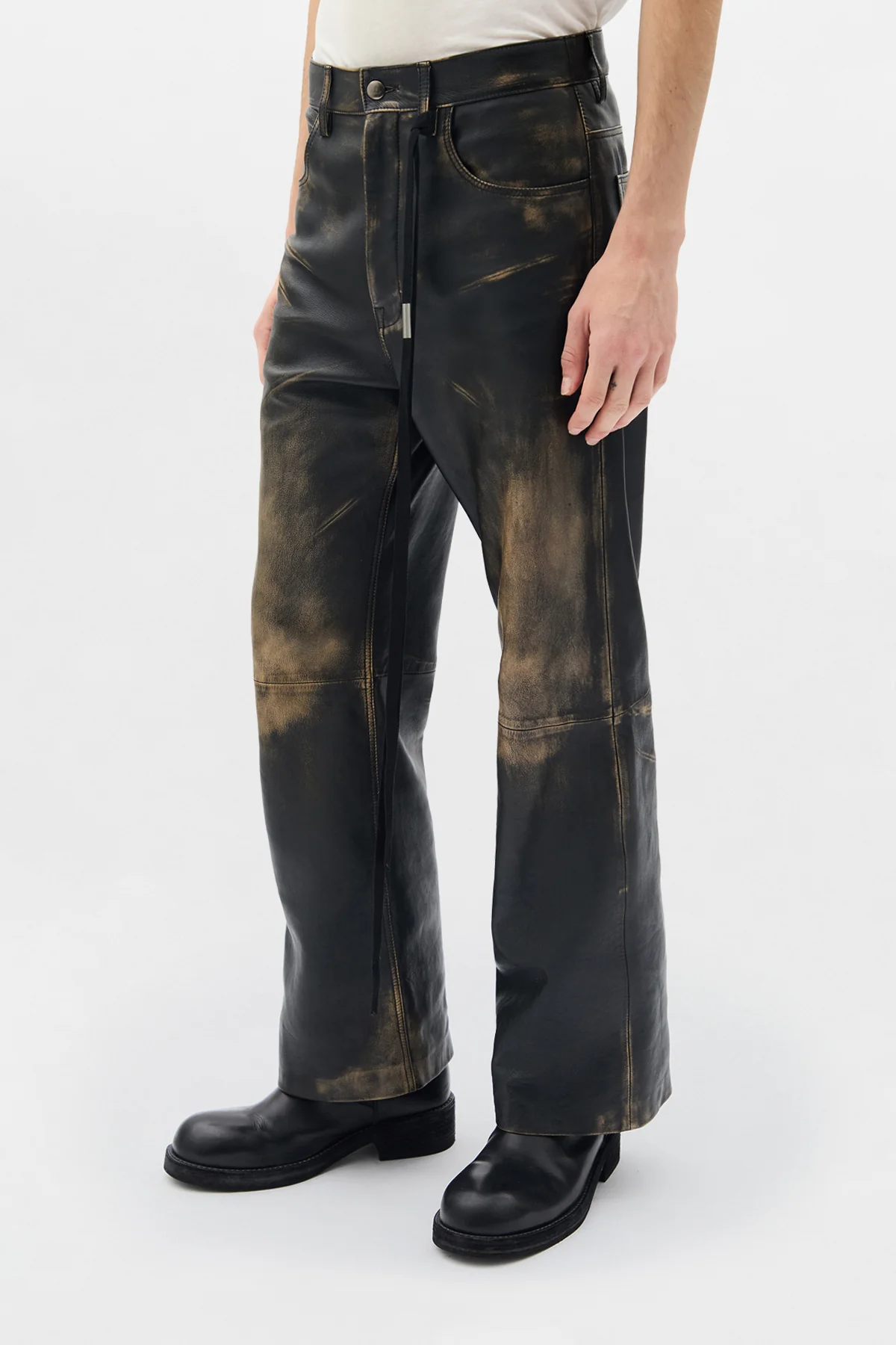 Alarik 5-Pockets Flared Cropped Trousers - Image 2
