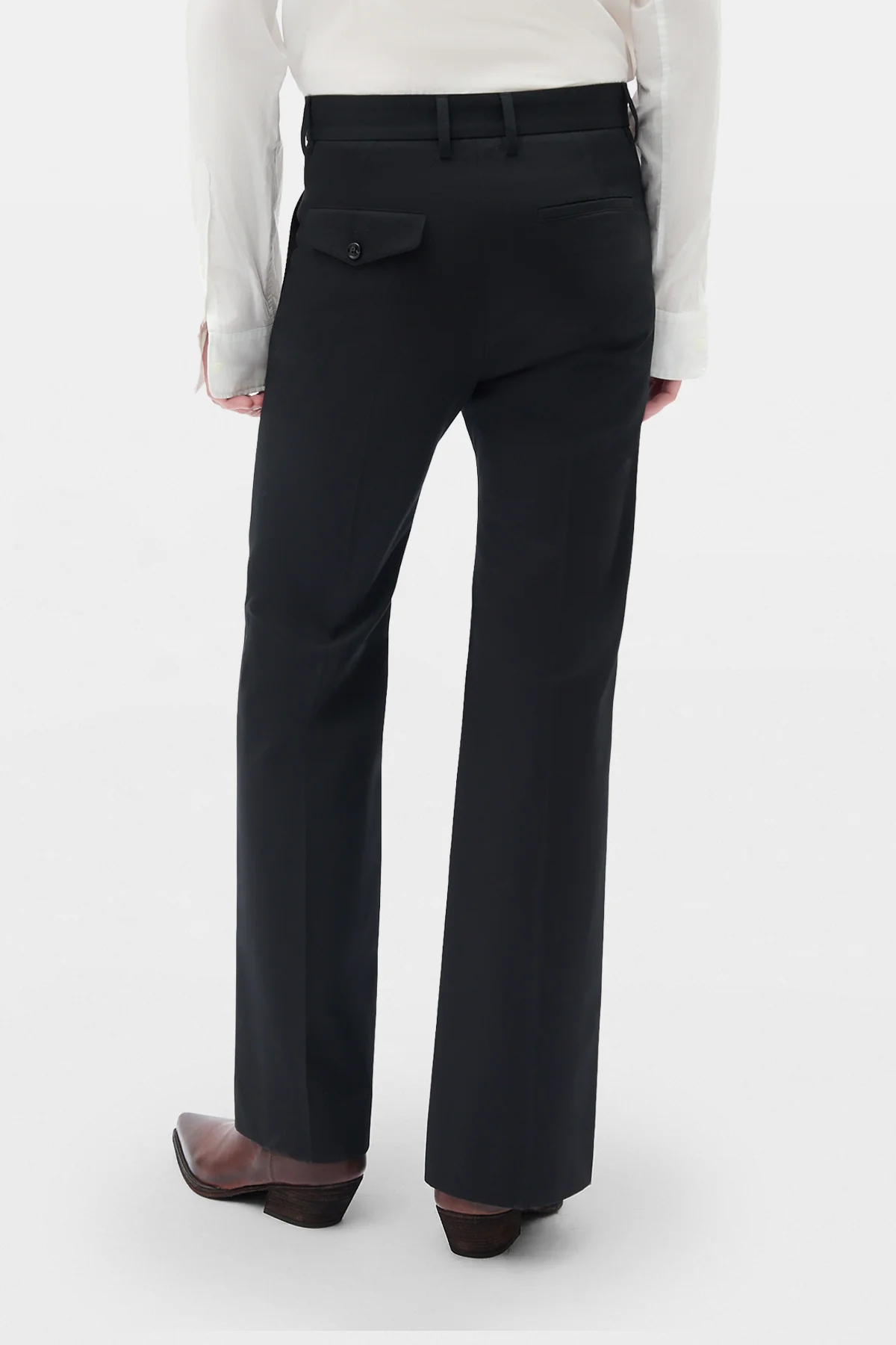Stefan Flared Cropped Trousers - Image 3