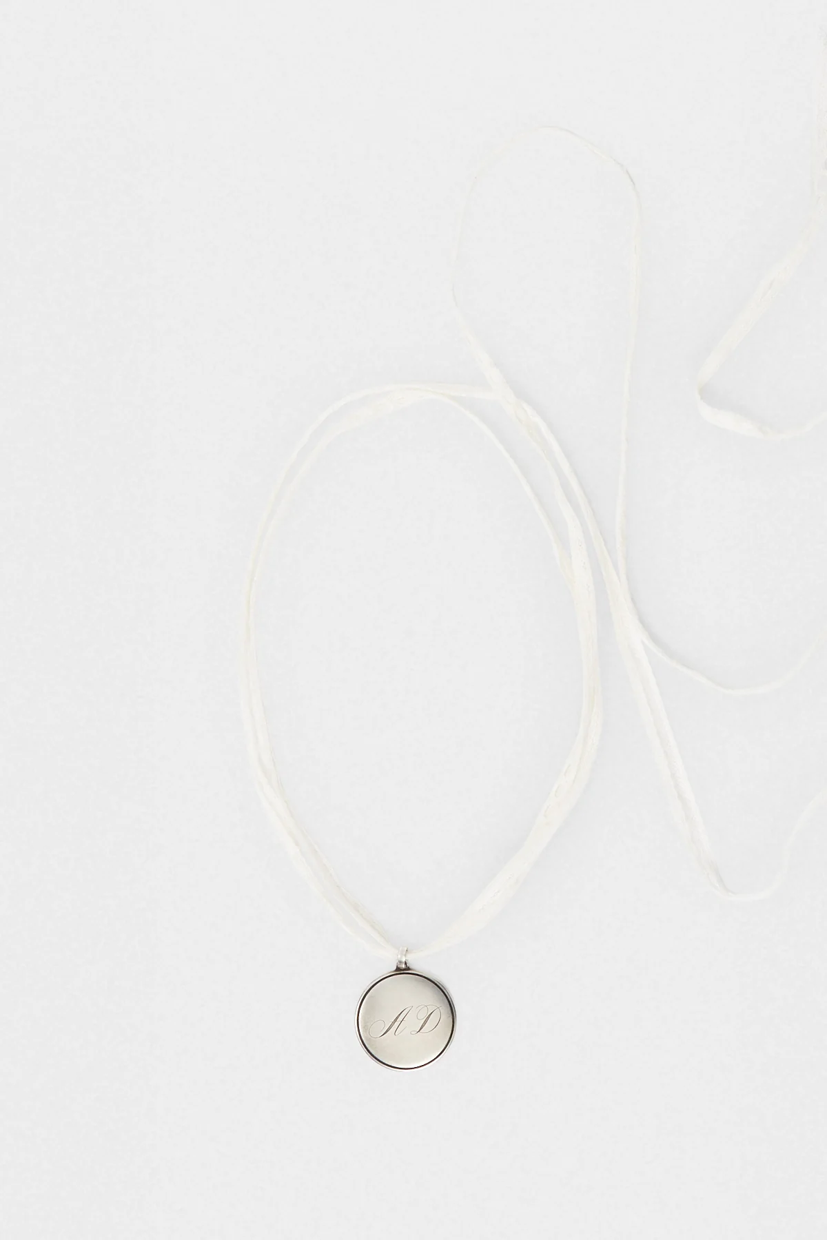 Monogram Pendant Necklace