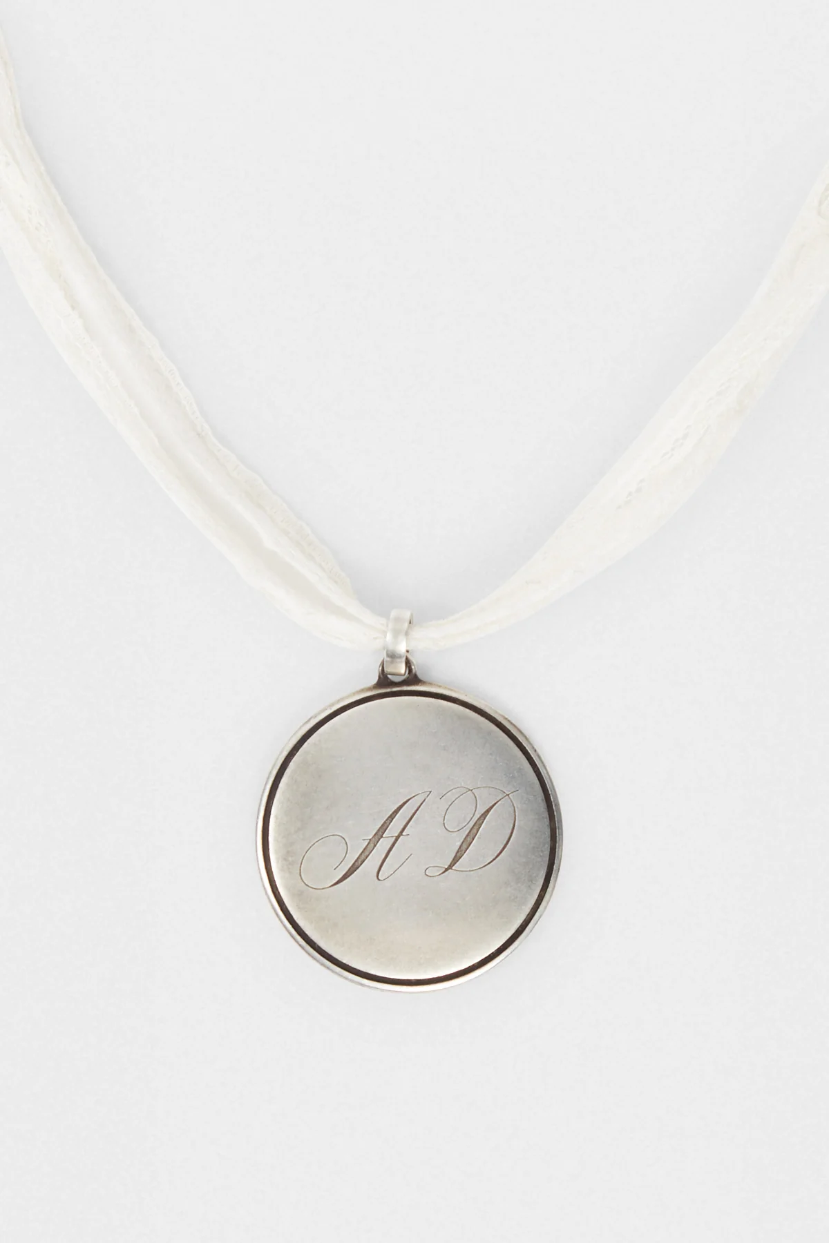 Monogram Pendant Necklace - Image 2