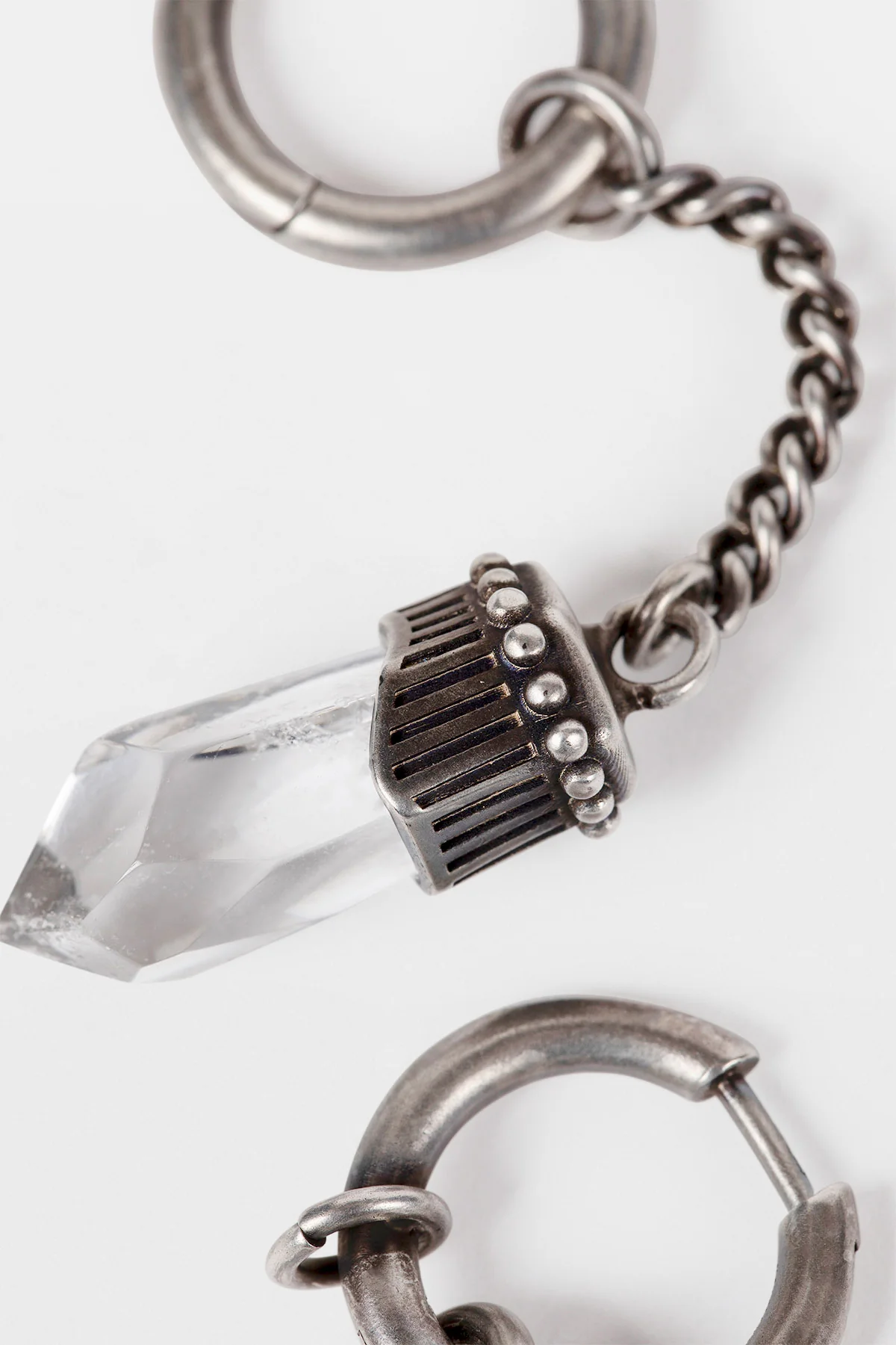 Vira Earrings with Quartz - Image 2