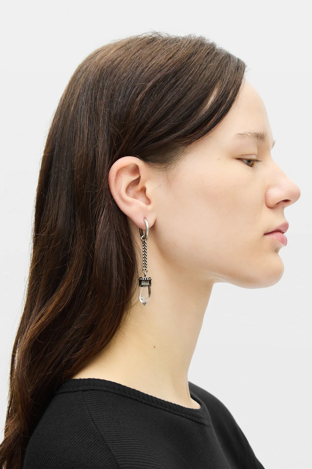 Vira Earrings with Quartz - Image 5
