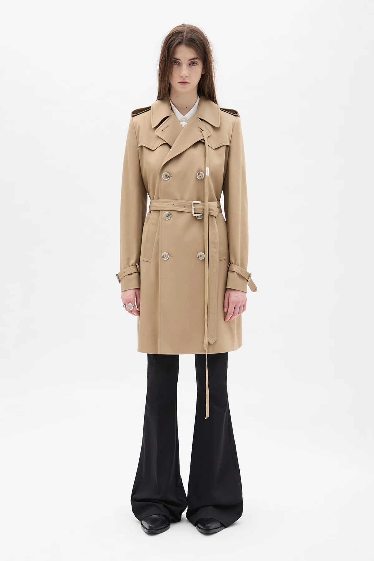 Eda Fitted Double Breasted Coat