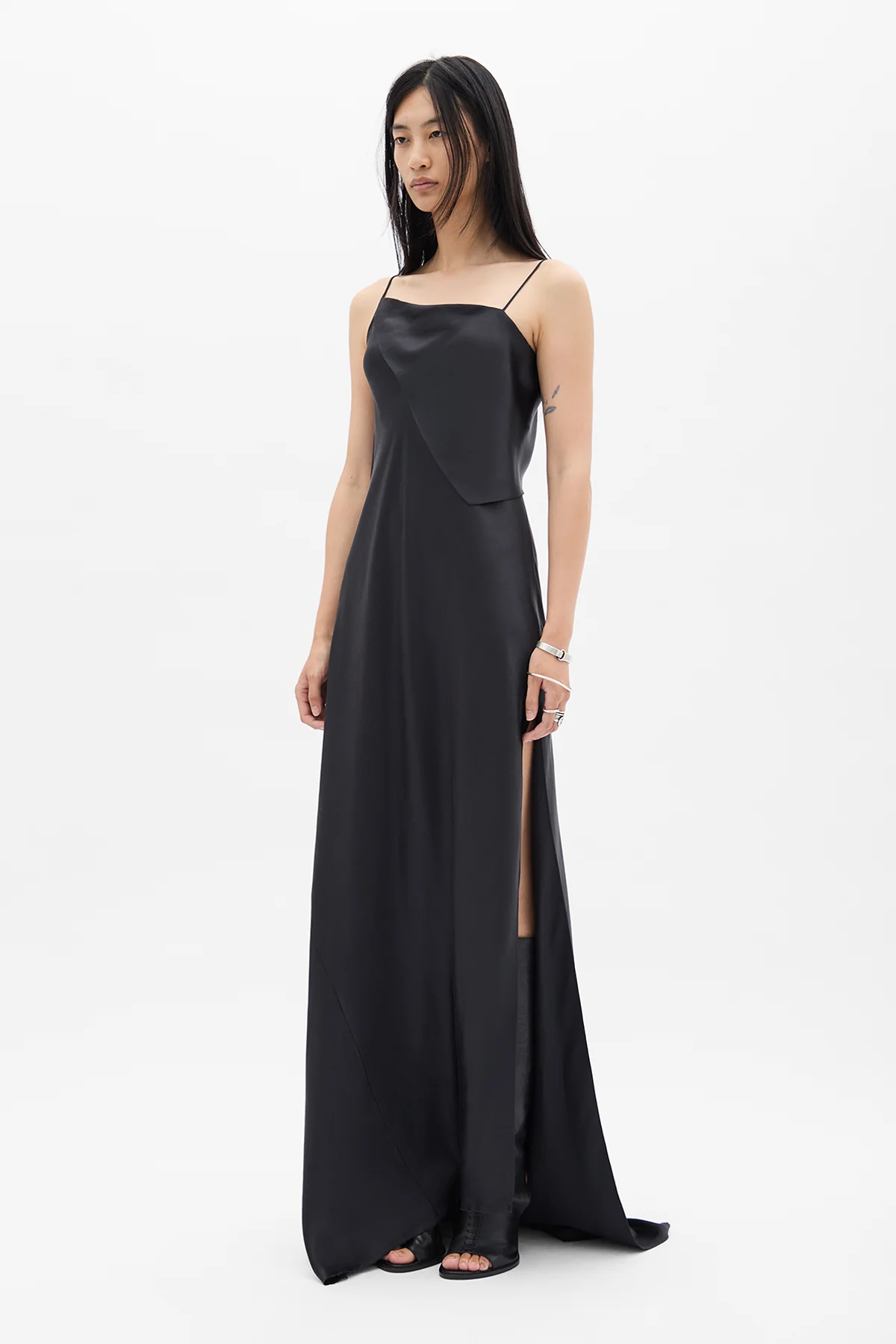 Aaricia Long Bias Slip Dress - Image 2