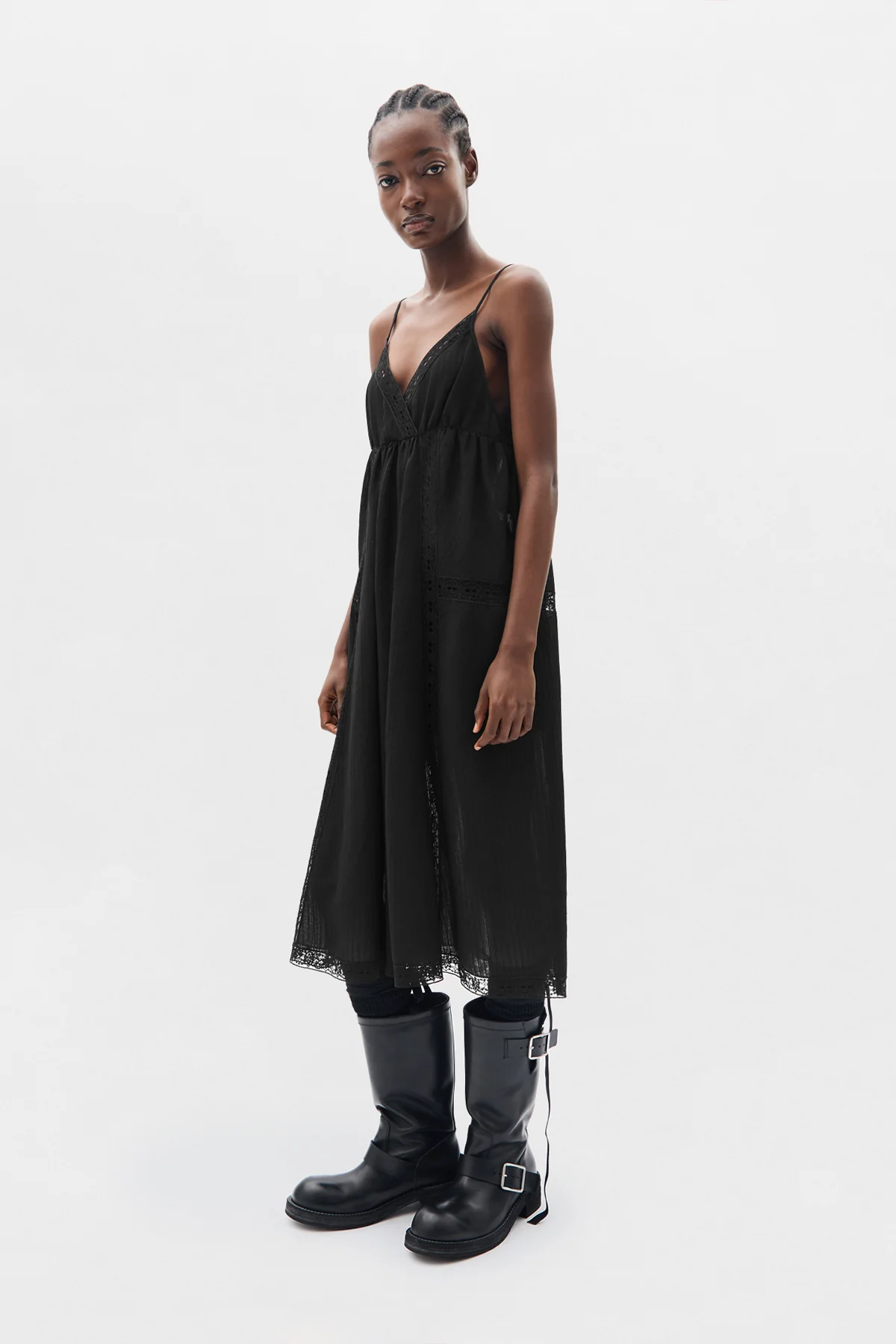 Elen Negligé Midi Dress - Image 2