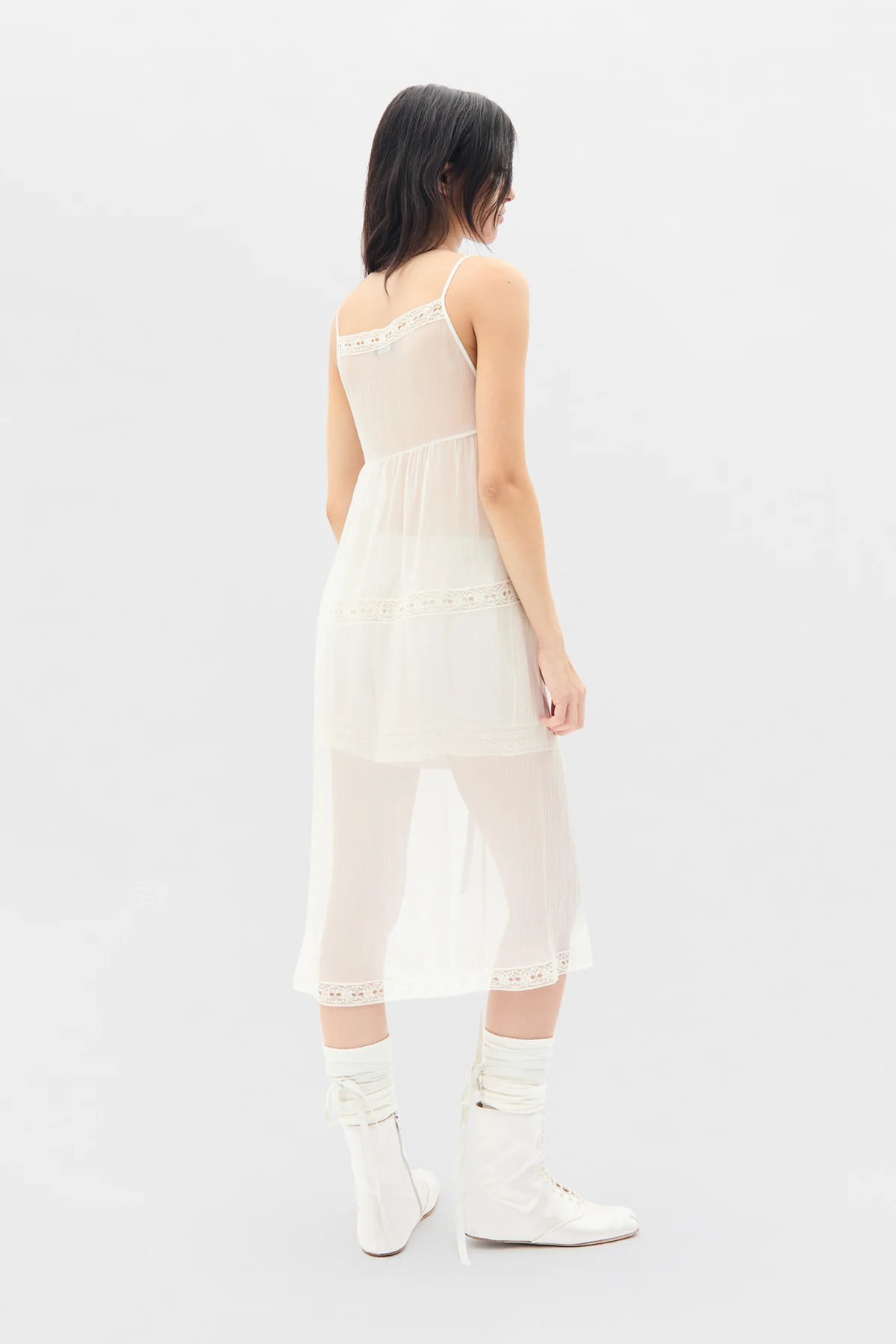 Elen Negligé Midi Dress - Image 2