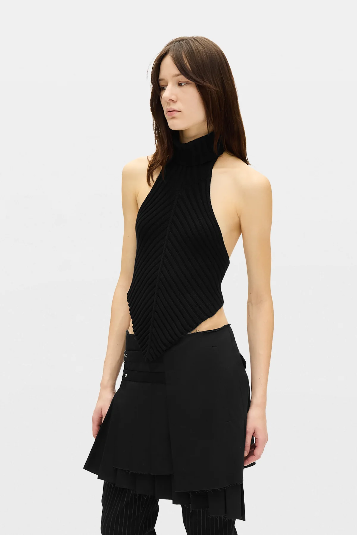 Almida Diagonal Handkerchief Top - Image 2