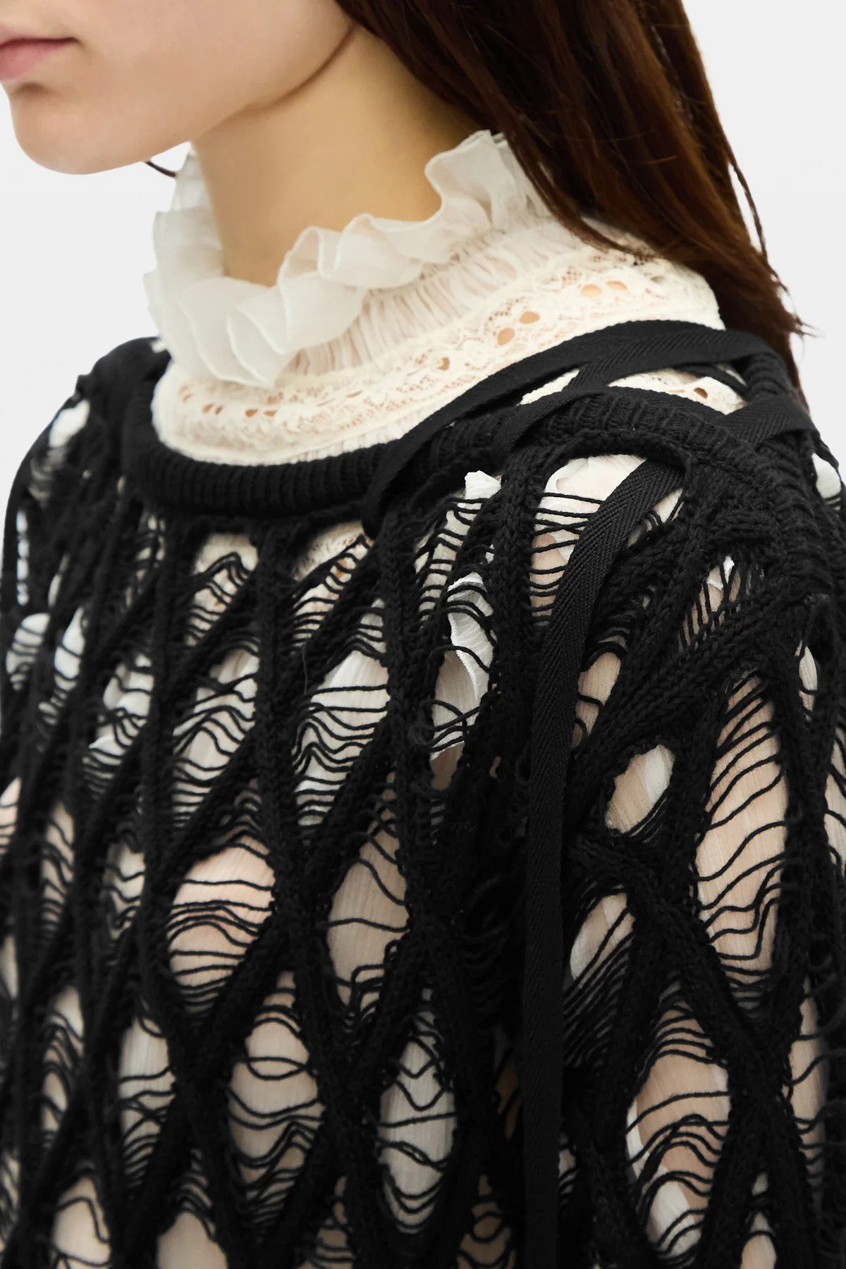 Izabel Diamond Stitch Sweater - Image 5