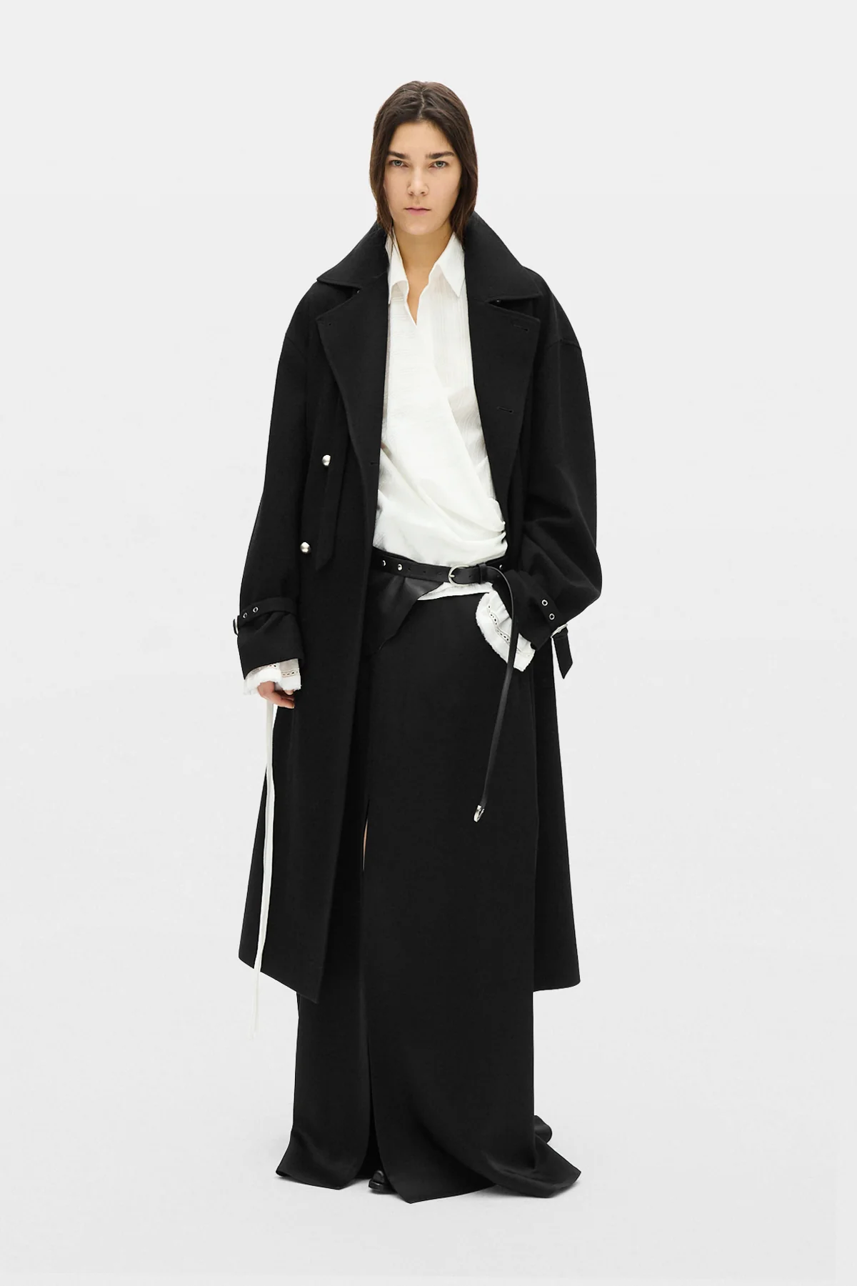 Alba Asymmetric Wrap Shirt - Image 4