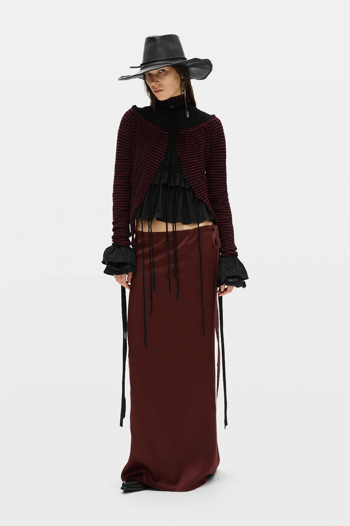 Eveline Long Bias Skirt - Image 4