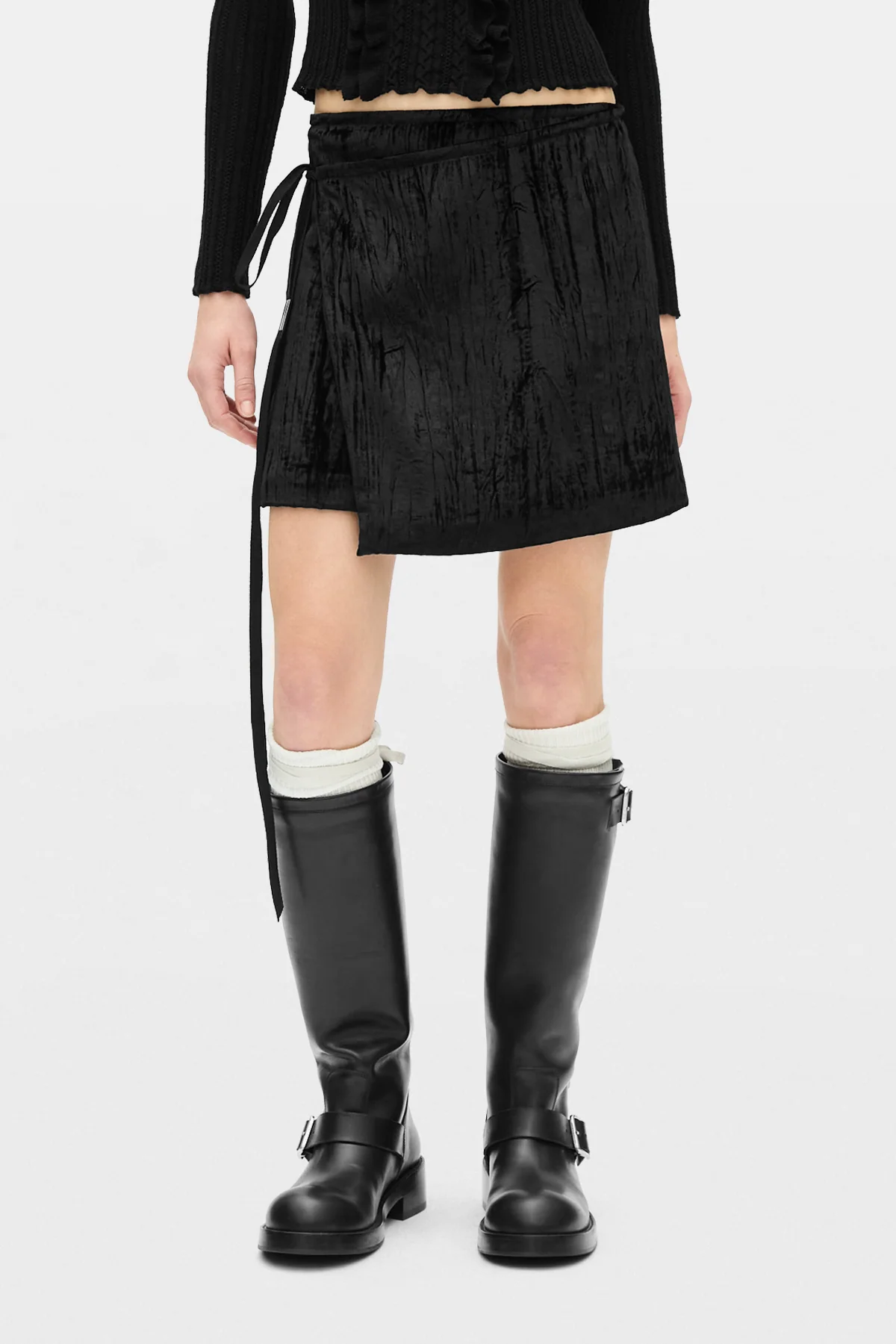 Jolien Mini Wrap Skirt