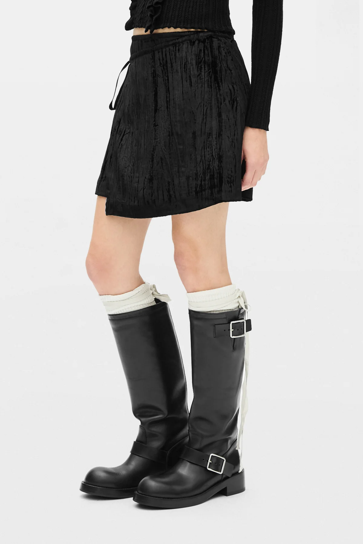Jolien Mini Wrap Skirt - Image 2