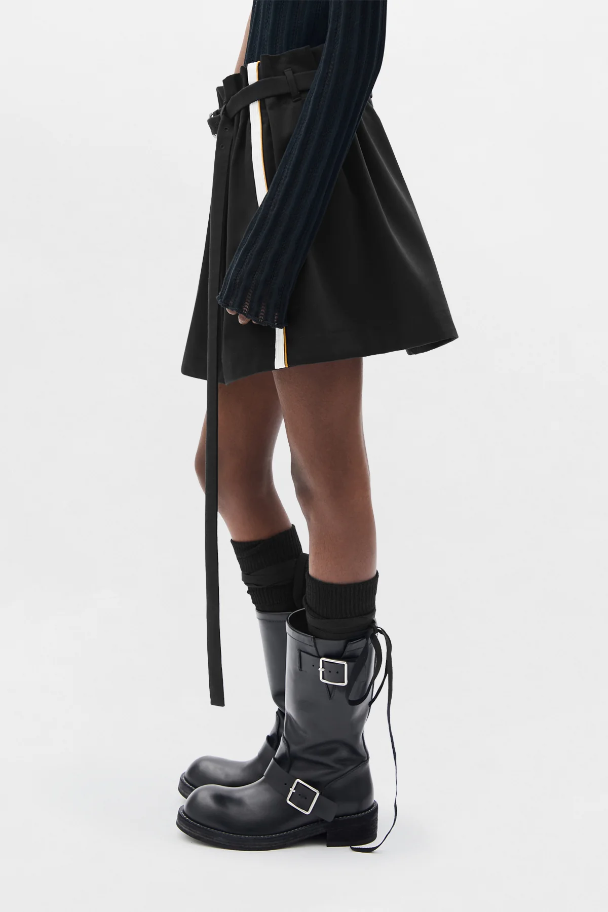Haga Pleated Miniskirt - Image 2