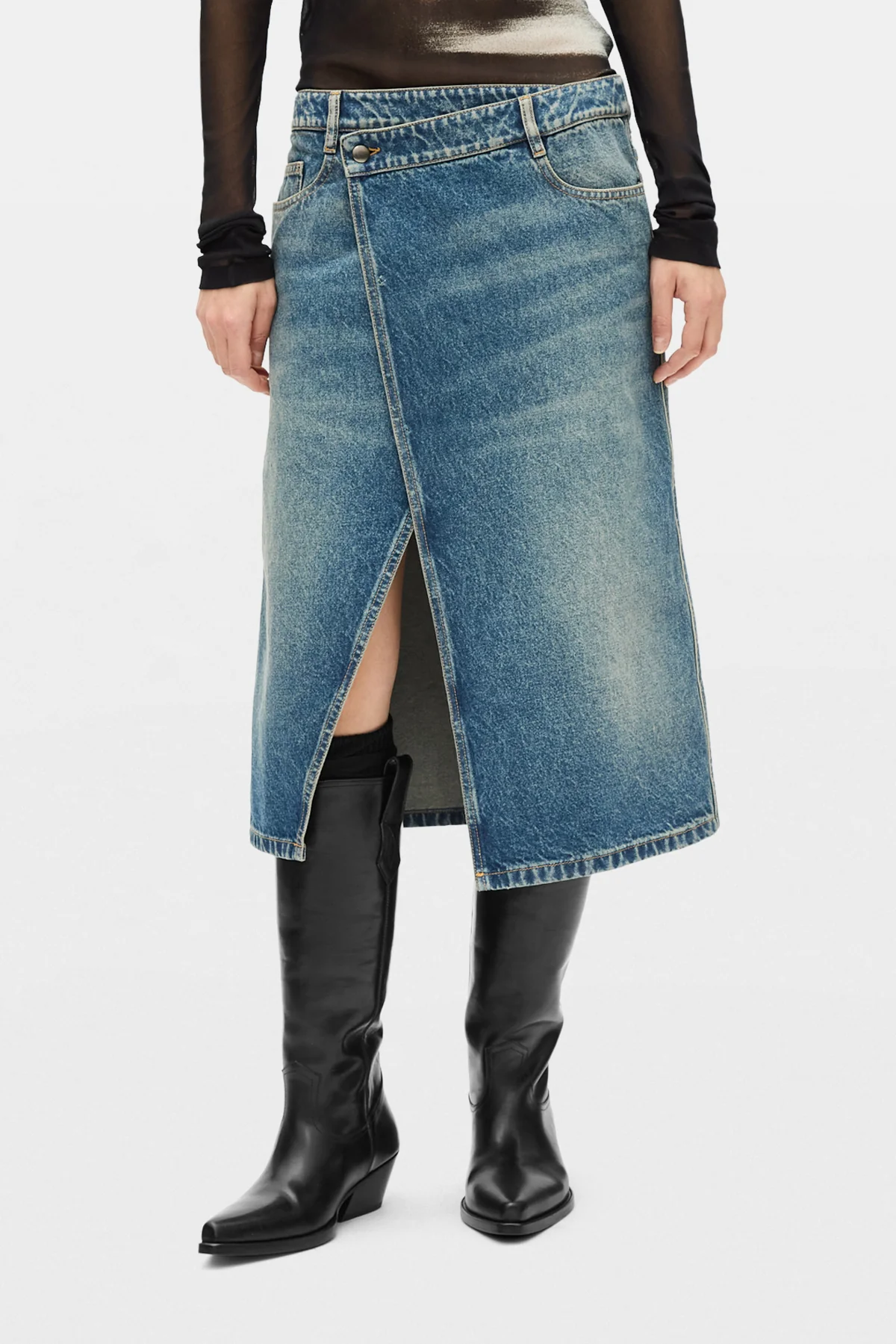 Pauline Midi Wrap Skirt