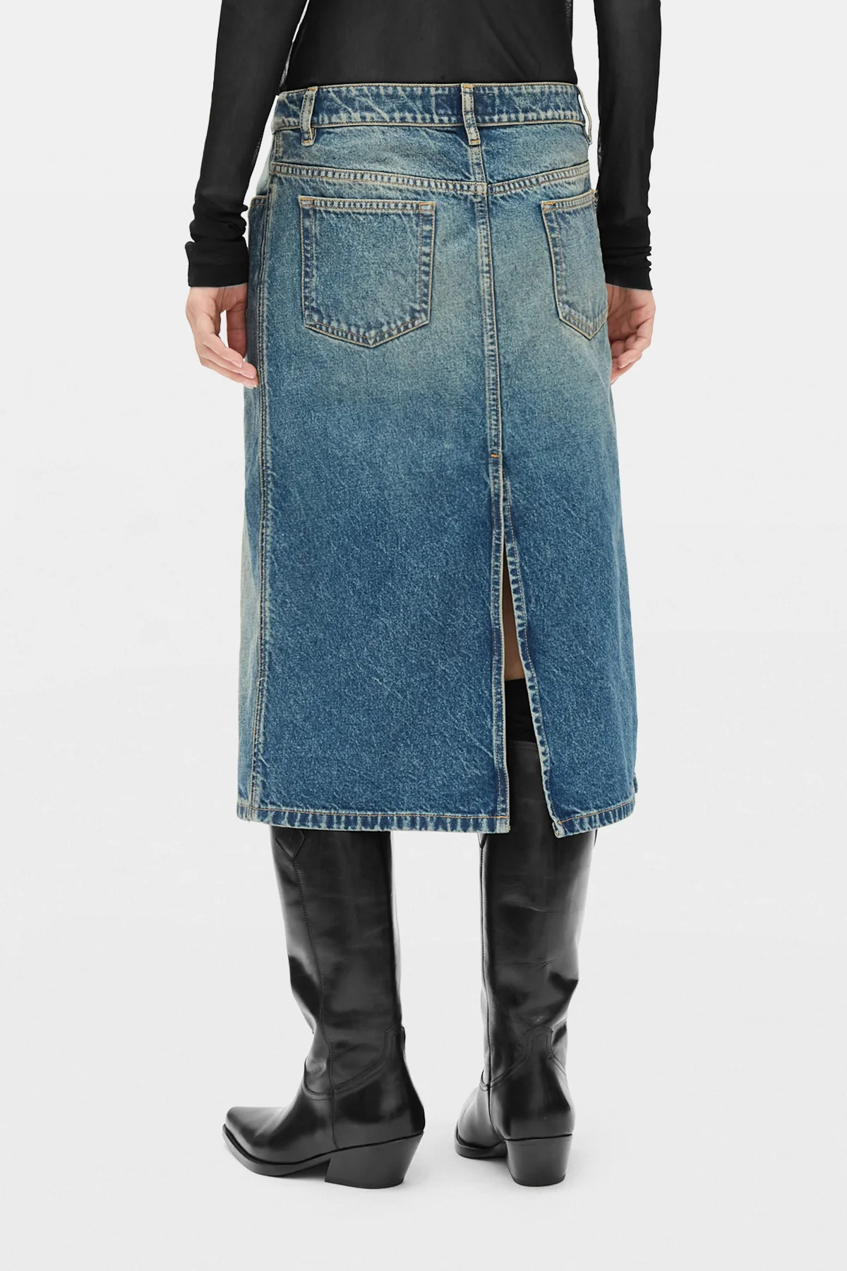 Pauline Midi Wrap Skirt - Image 3
