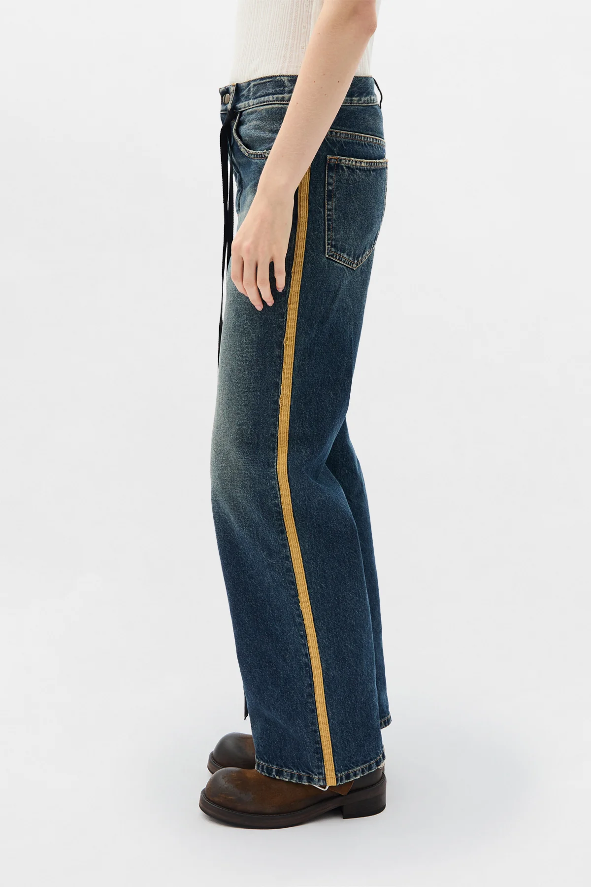 Zana 5-Pockets Flared Cropped Trousers - Image 2