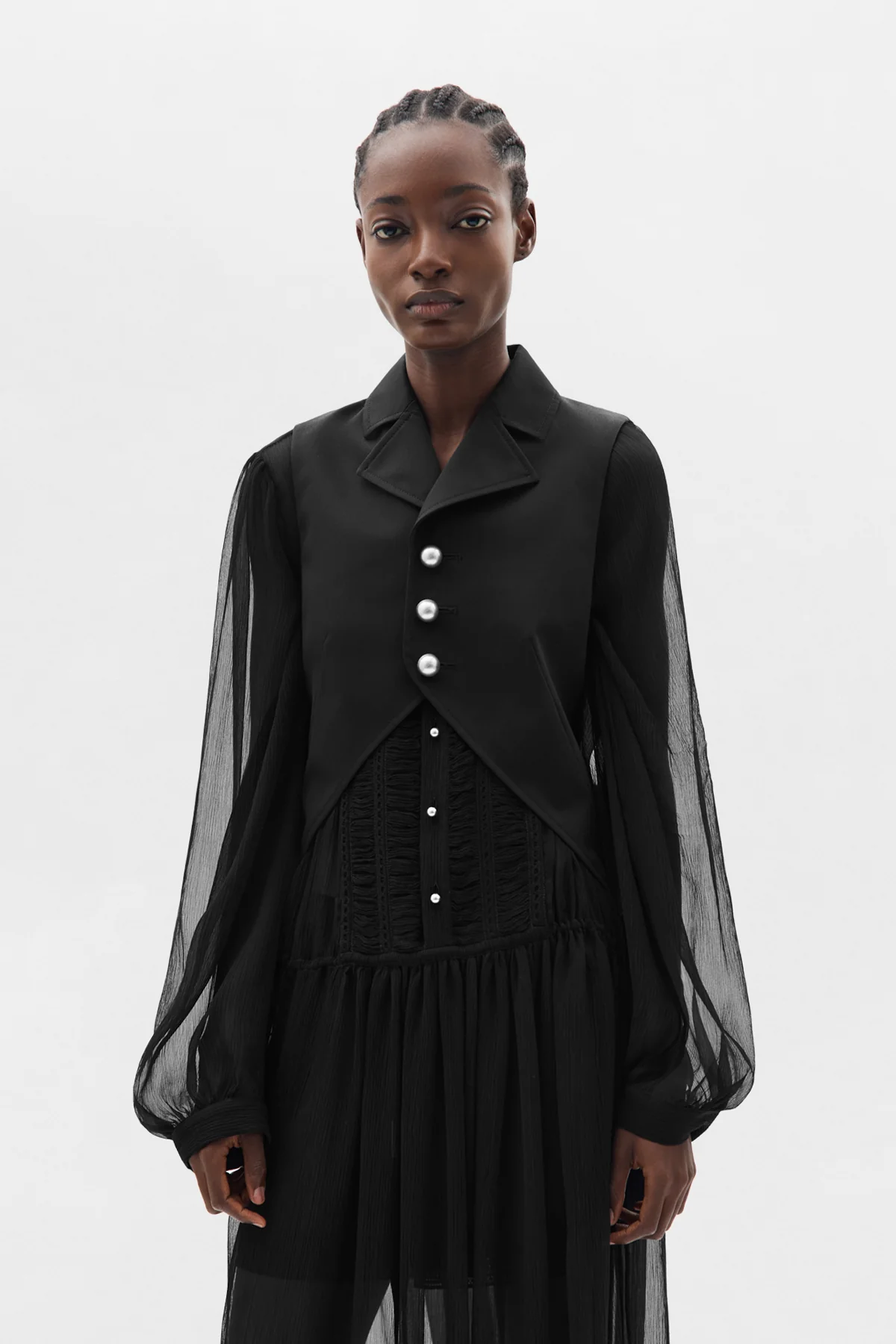 Lune Open Front Waistcoat