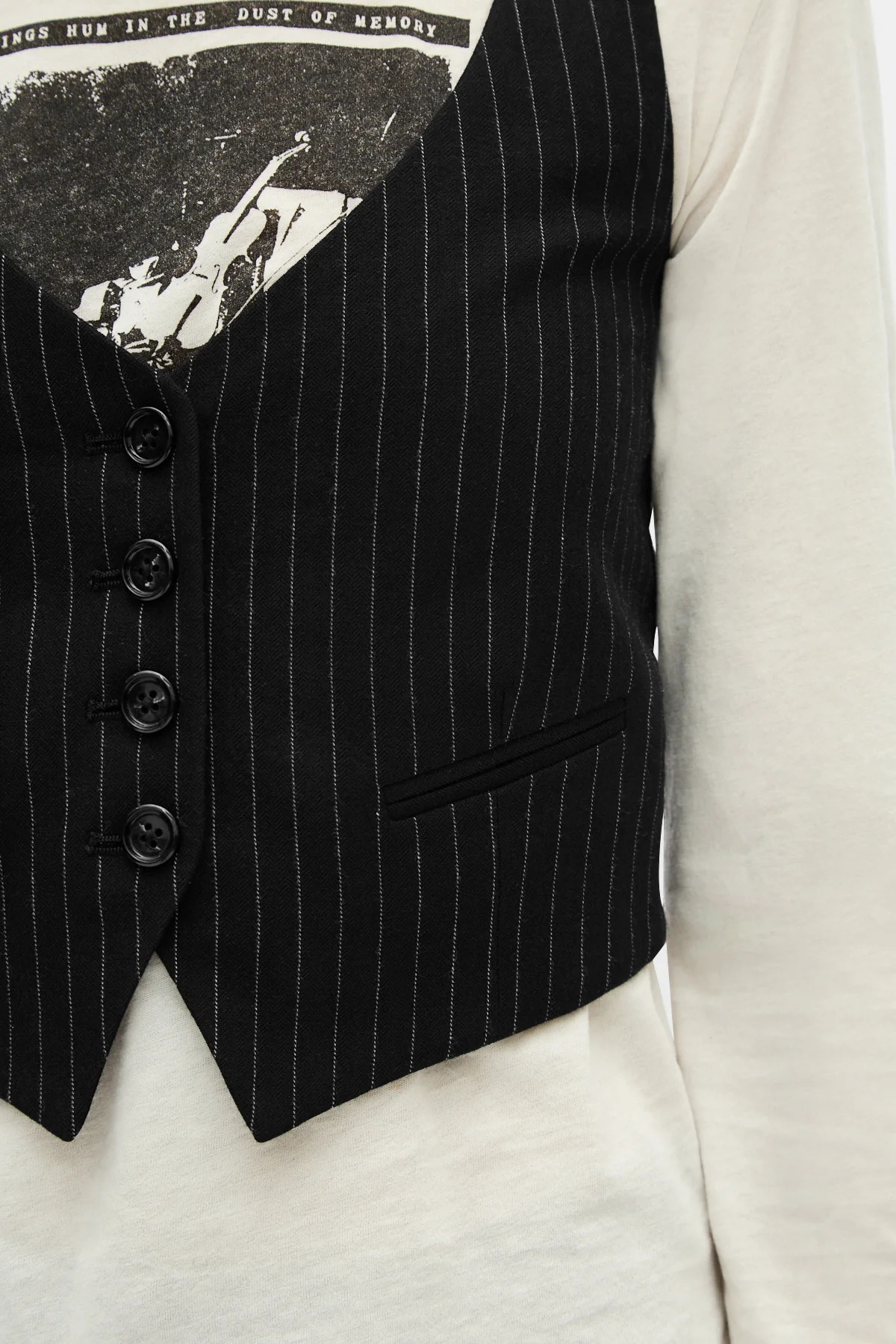 Diana Fitted Micro Waistcoat - Image 6