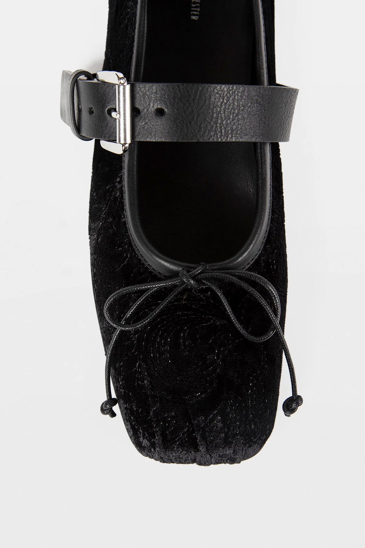 Zoey Velvet Ballerinas - Image 5